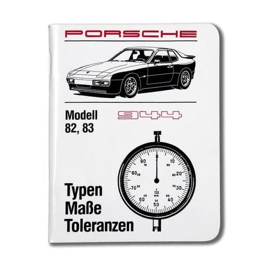 Porsche Technical Specifications Pocket Book - 944