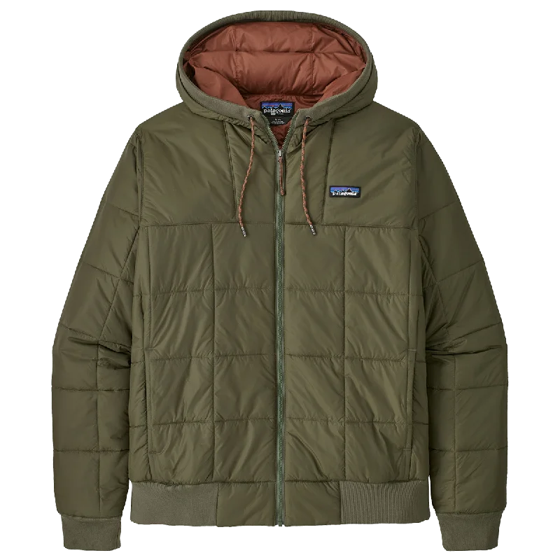 Men's Box Quilted Hoody