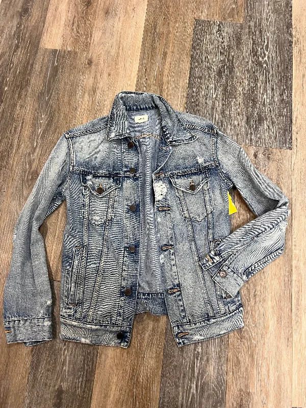 Energy Plan Jacket Denim By Able In Blue Denim, Size:Xs