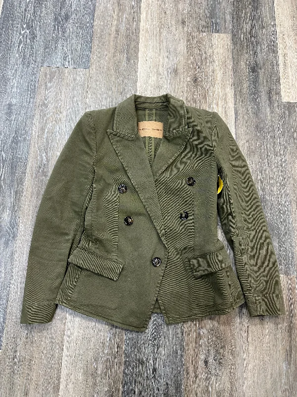 Jacket Denim By Alexandre Vauthier In Green, Size: 4