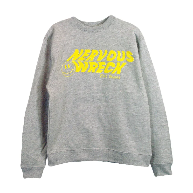 Nervous Wreck Heather Grey - Crewneck