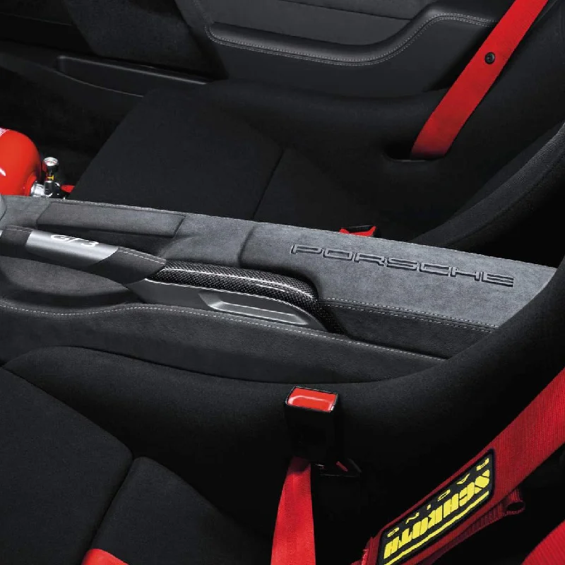 Rear Center Console in Alcantara