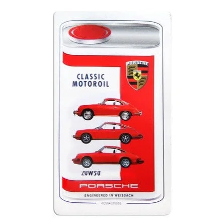 Porsche Classic Engine Oil Sticker 20W-50