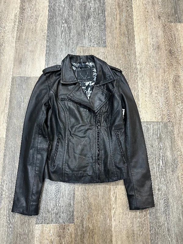 Jacket Moto By Bo & Christensen In Black, Size: Xs