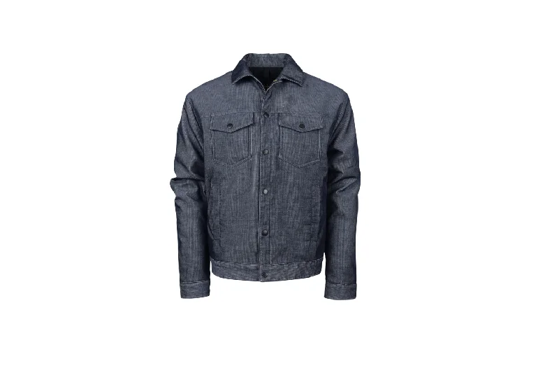 Trendy Comfort Wear STS Ranchwear Mens Cord Navy Cotton Blend Cotton Jacket