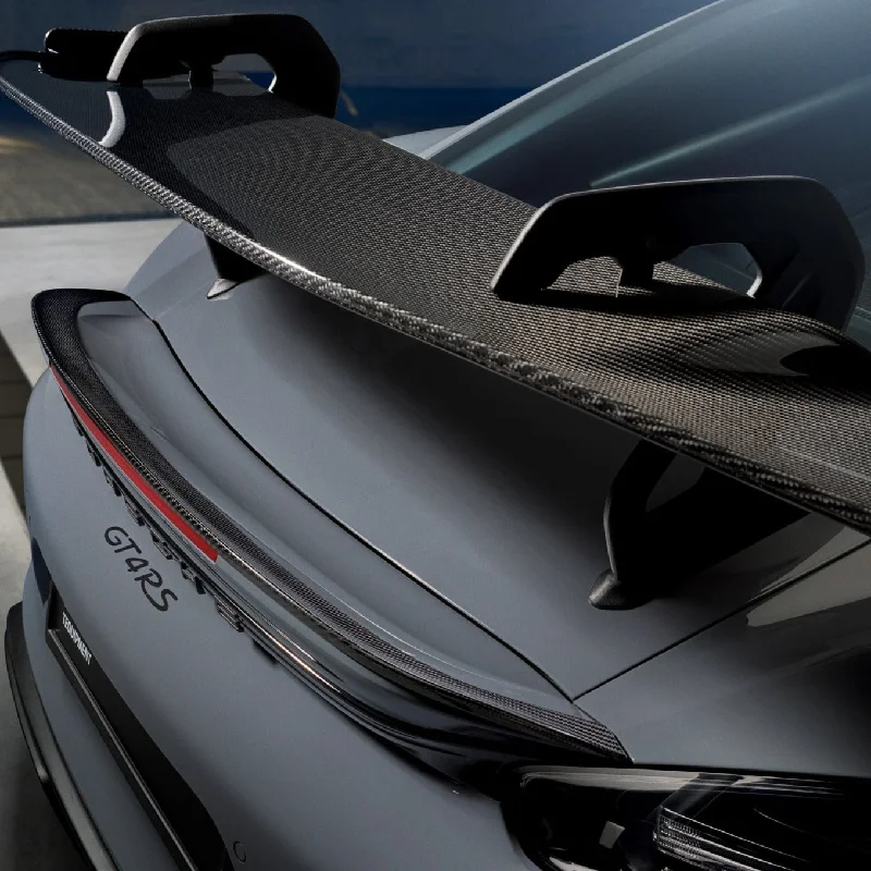 Porsche Carbon Rear Spoiler Attachment for GT4 RS