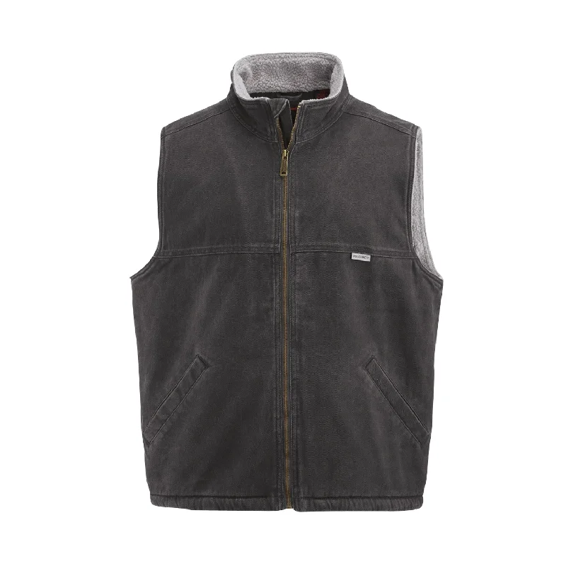 Wolverine Mens Black 100% Cotton Upland Vest EXT