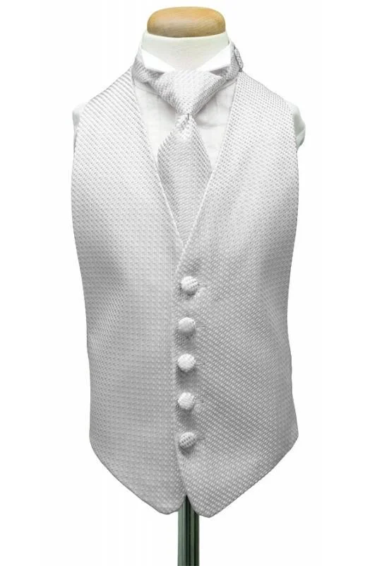 Platinum Venetian Kids Tuxedo Vest