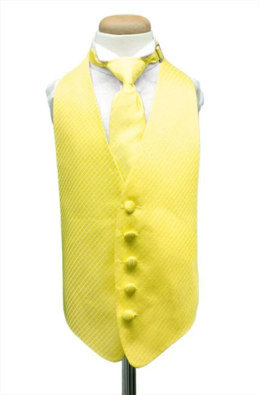 Lemon Palermo Kids Tuxedo Vest