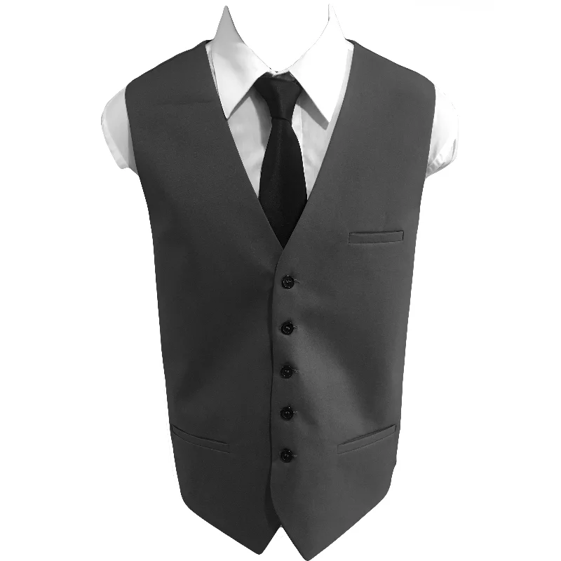 Men's Solid Dress Vest