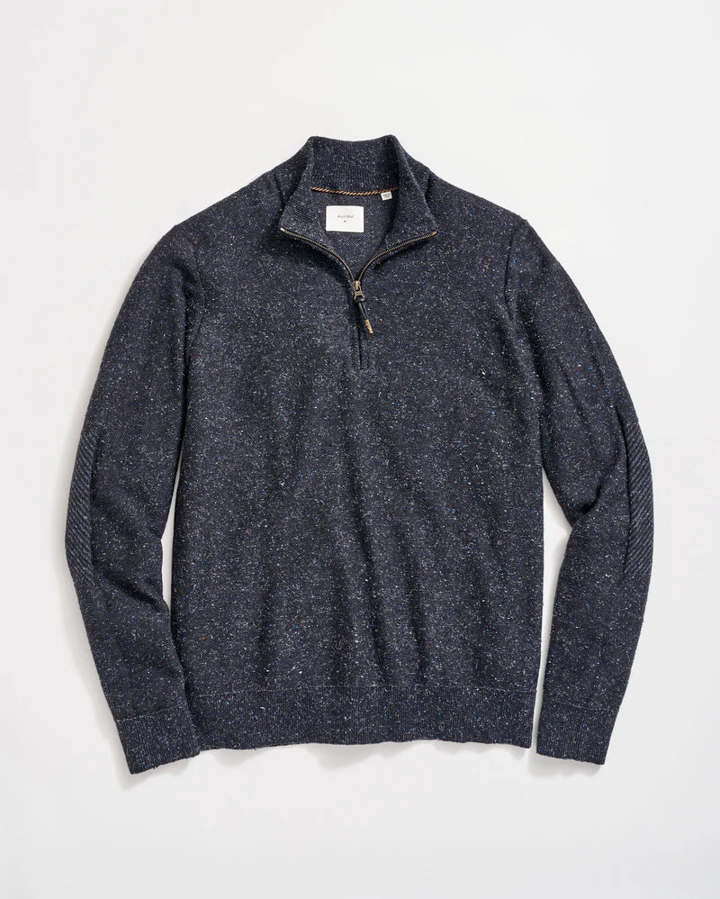 Billy Reid Birdseye Half Zip