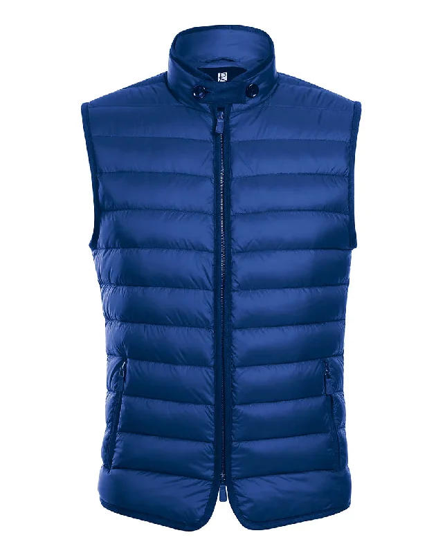 Blue Regular Classic Fit Goose Down Vest