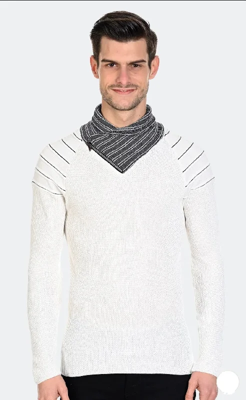 LCR Slim Fit Cotton Blend Sweater