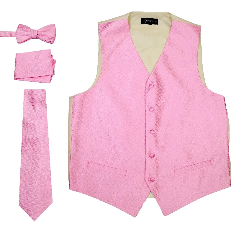 Ferrecci Mens 300-19 D Rose Diamond Vest Set