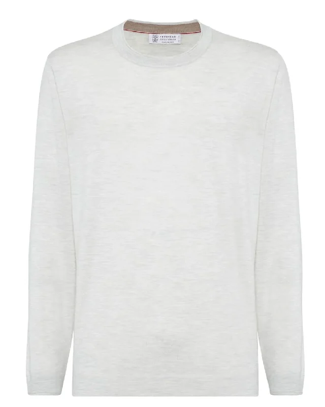 Fog Grey Lightweight Sweater