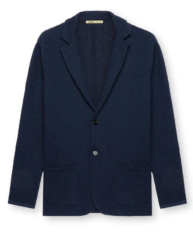 Dark Navy Knit Sportcoat