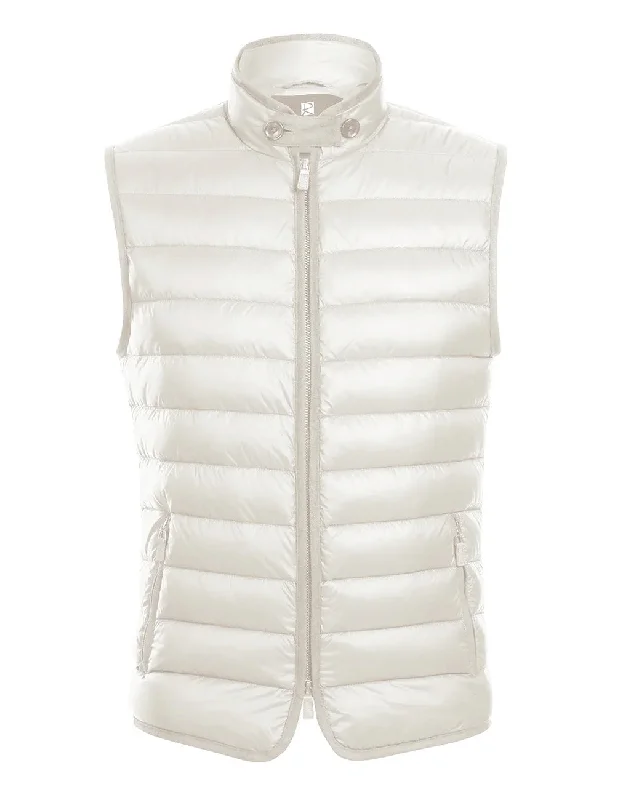 Ivory Regular Classic Fit Goose Down Vest