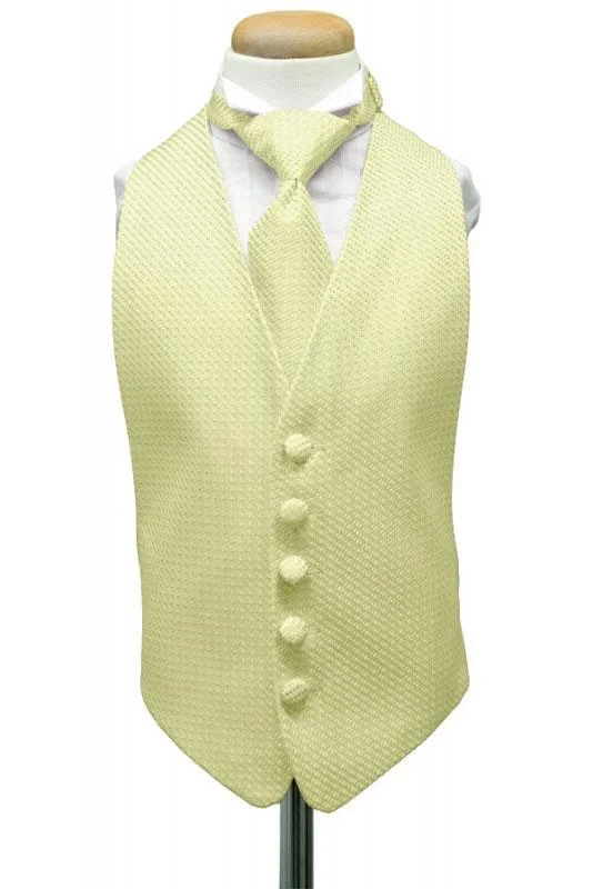 Honey Mint Venetian Kids Tuxedo Vest