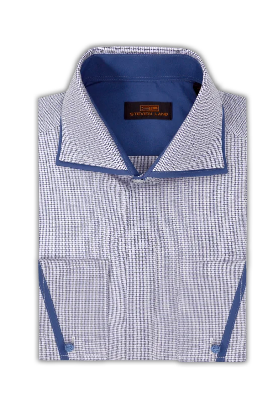 Steven Land Dress shirt | Hadden | Dress shirt | Spread Double Collar | French Cuff | 100% Cotton