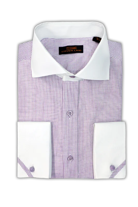 Steven Land Dress shirt | Lowell | Spread Collar | 100% Cotton