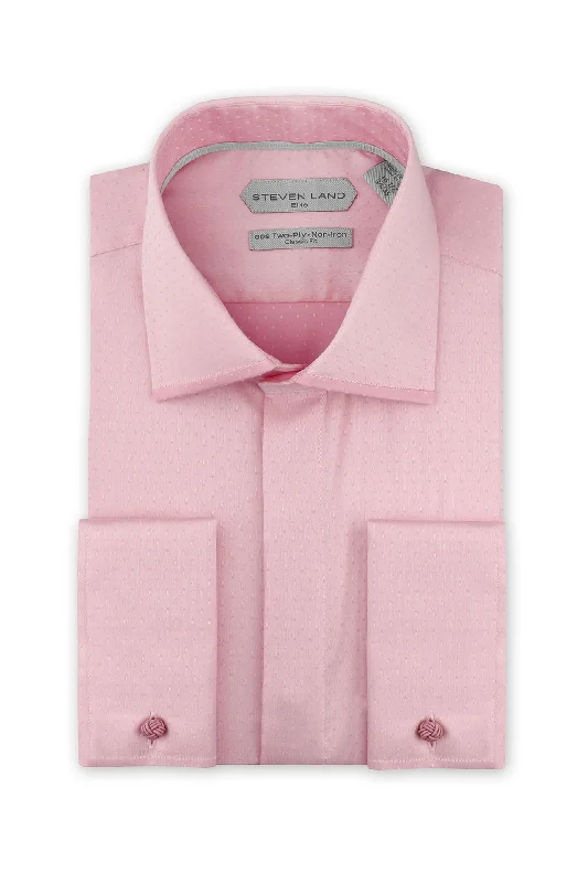 Steven Land | Borders Shirt | Pink Color