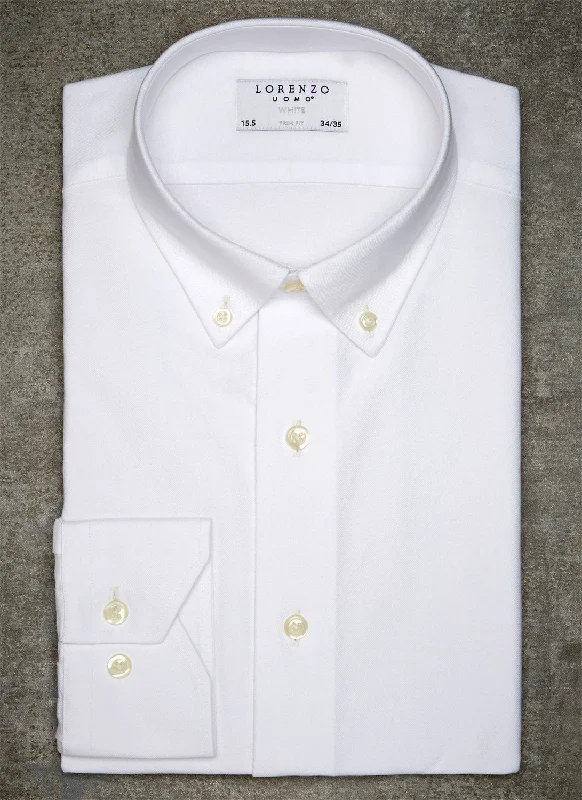 Alexander in White Oxford Shirt