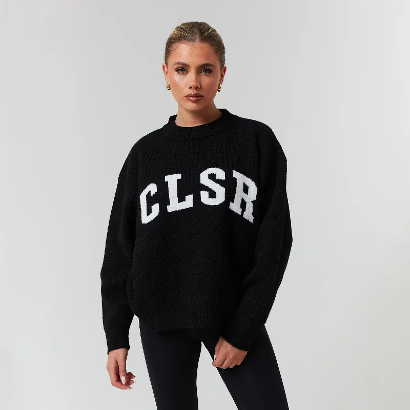 Knit Crewneck | Black