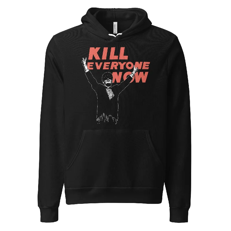 Nomeansno "Kill Everyone Now" Black Pullover Hoodie