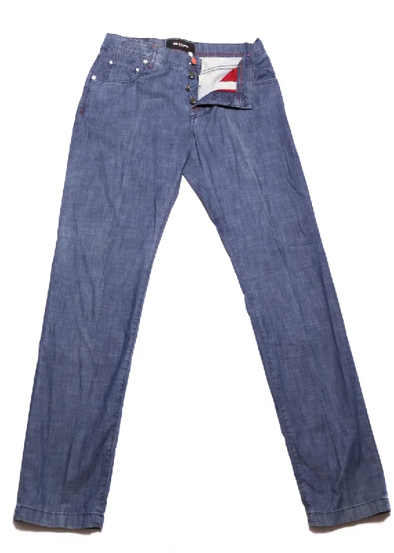 Kiton Denim Blue Pants