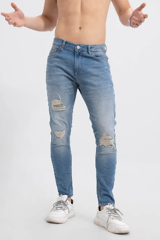 Enzo Blue Skinny Jeans