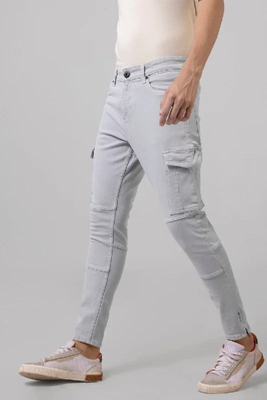 Hardy Grey Cargo Jeans