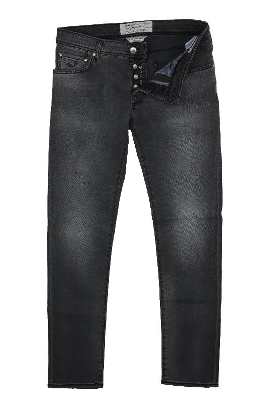 Jacob Cohën Charcoal Gray Jeans -