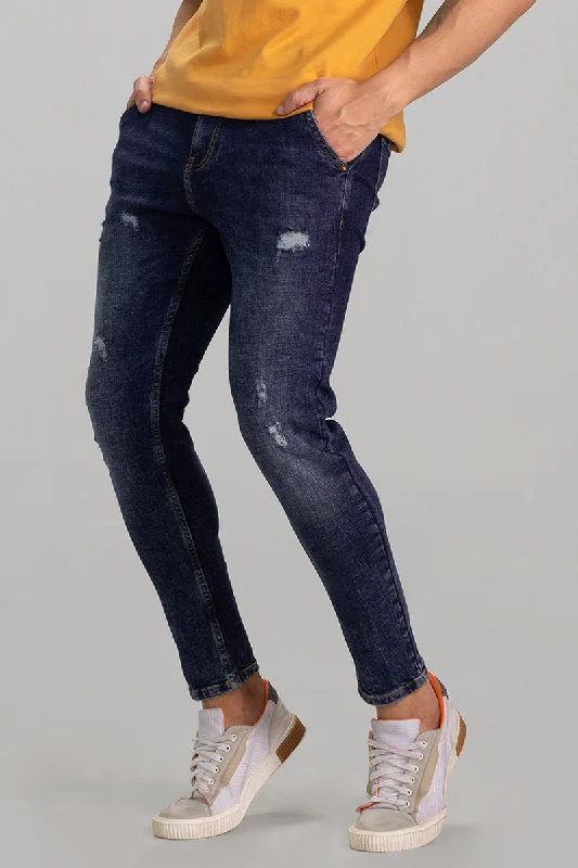 Rex Pebble Blue Skinny Jeans