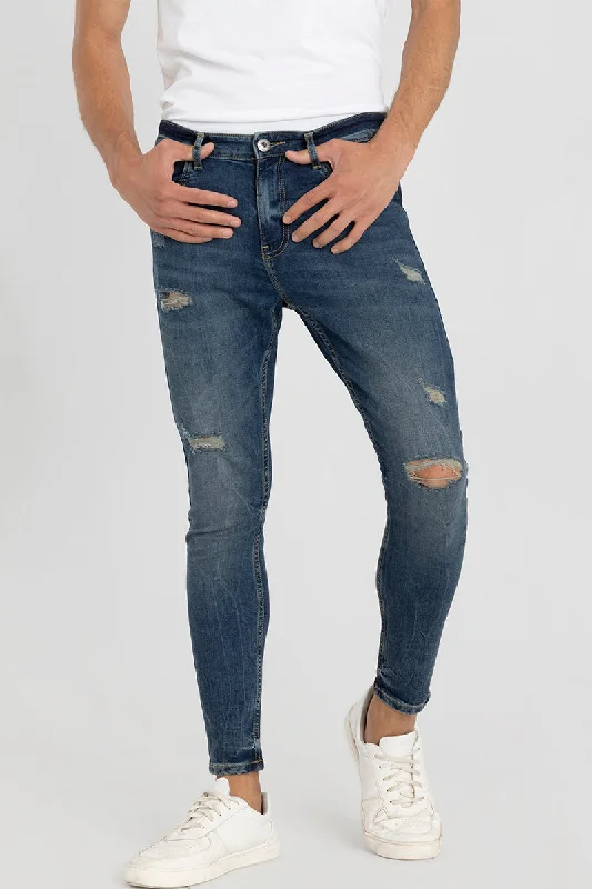 Rigze Mid Blue Skinny Jeans