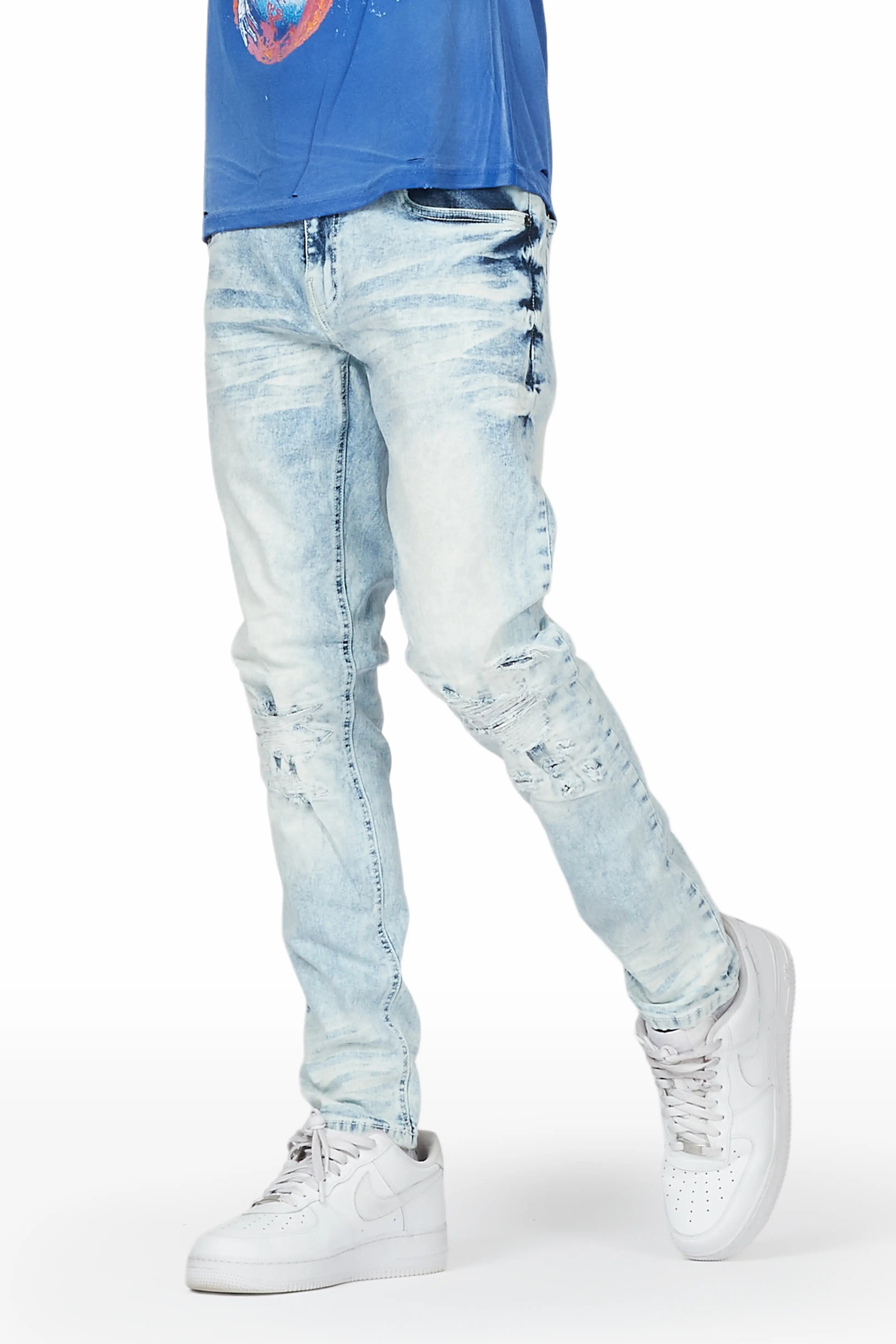 Vinny Beach Blue Stretch Jean