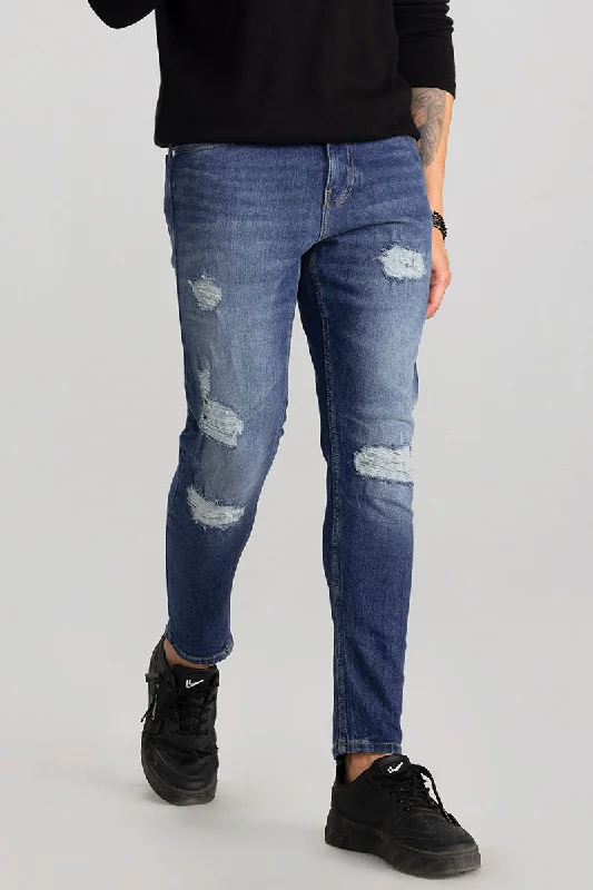 Scuttle Mid Blue Skinny Jeans