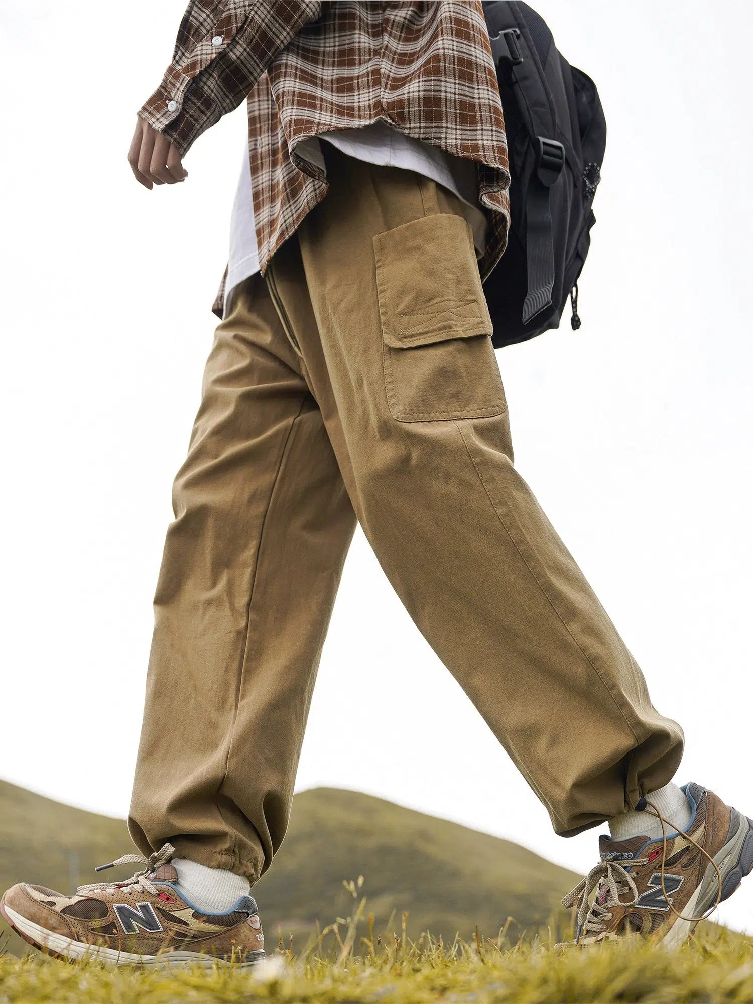 Cargo Pants with Elastic Cuffs