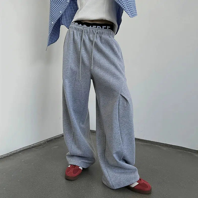 Loose Fit Casual Pants