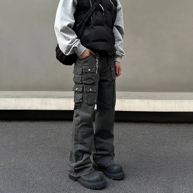 Multi-Pocket Cargo Pants