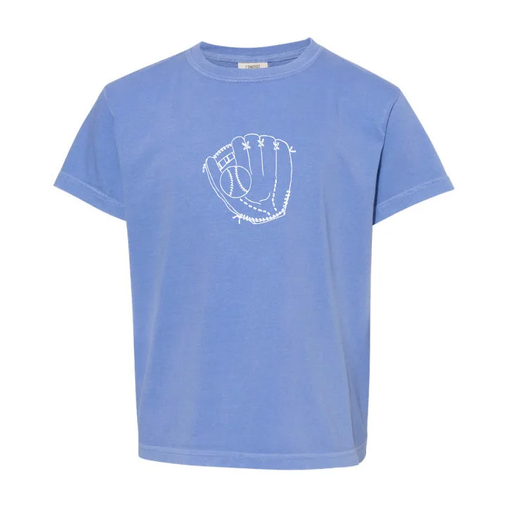 Baseball Glove Short Sleeve Tee