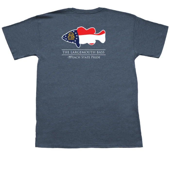 Bass Flag Short Sleeve Pocket Tee