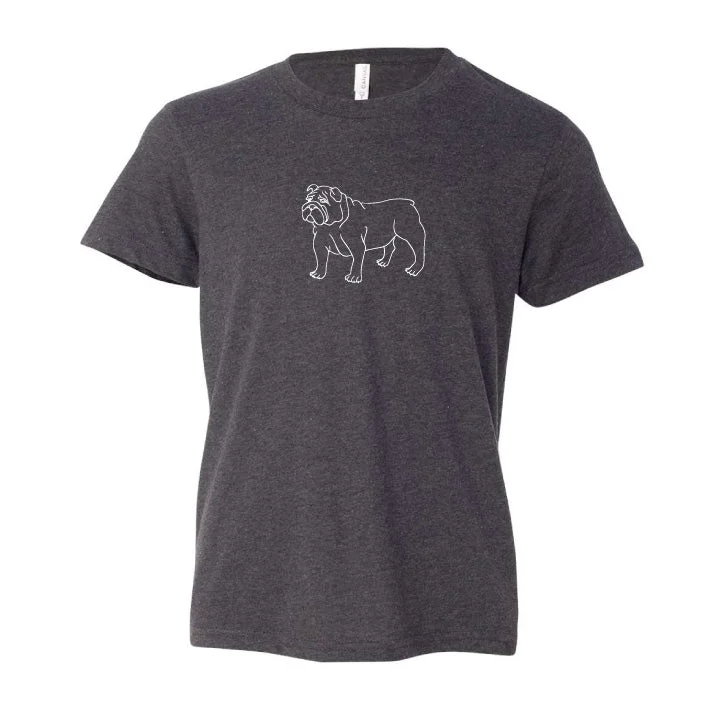 Bulldog Grey Short Sleeve Tee