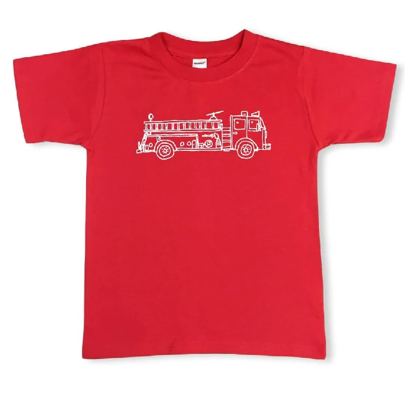 Fire Truck Short Sleeve