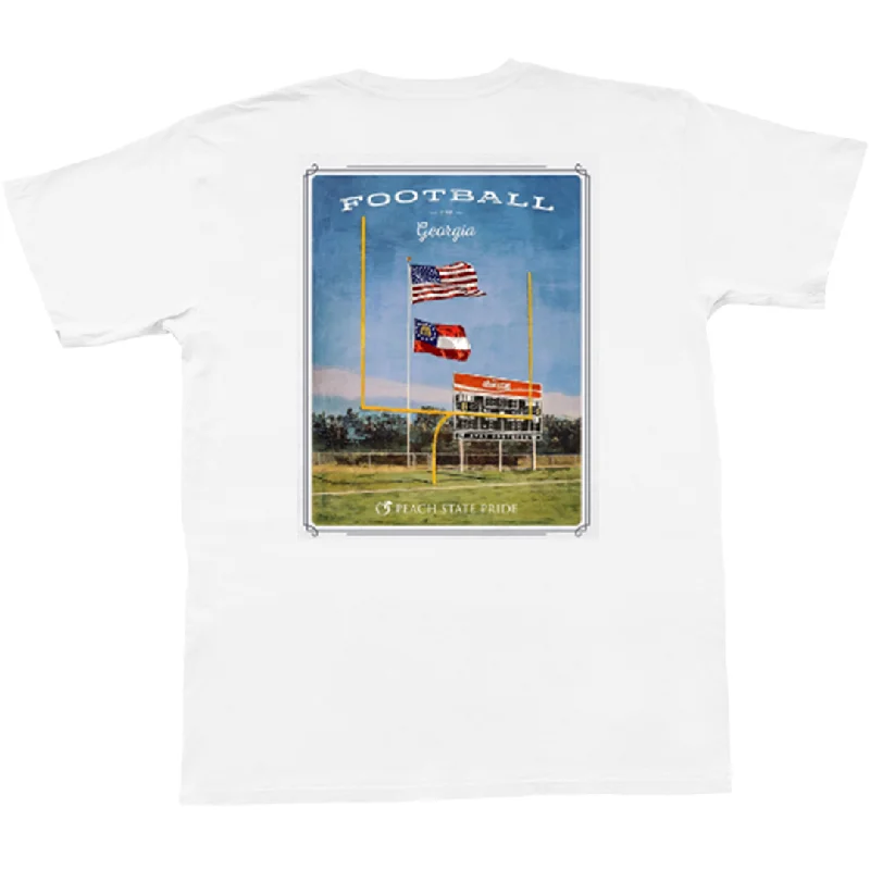 Football in Georgia Short Sleeve Tee