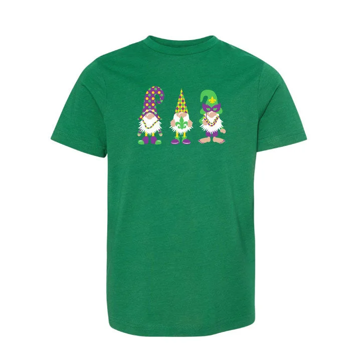 Mardi Gras with My Gnomies Short Sleeve Tee