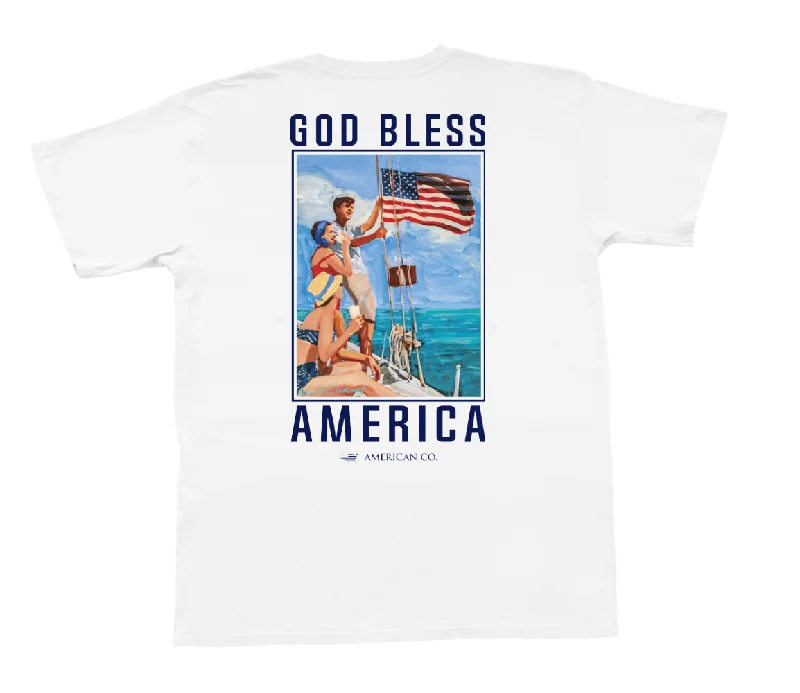 Old Glory at Sea Short Sleeve Tee