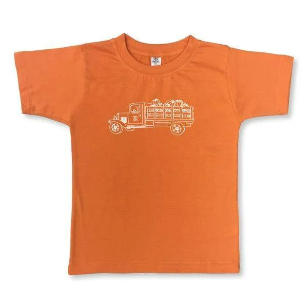 Pumpkin Truck Short Sleeve Tee