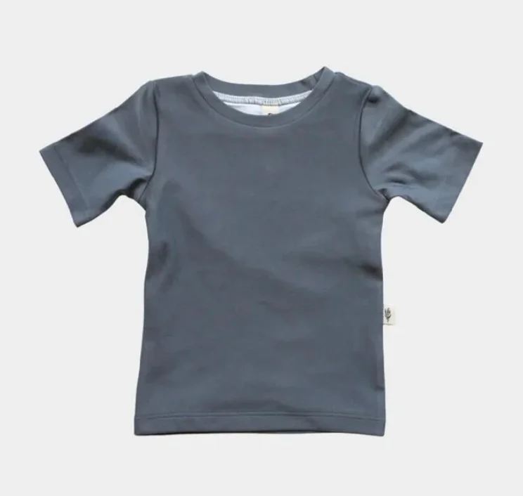 Baby Sprouts Boys Dusty Blue Rashguard Top