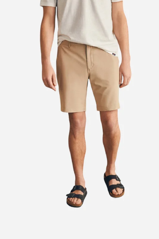 Faherty Belt Loop All Day Shorts in Khaki