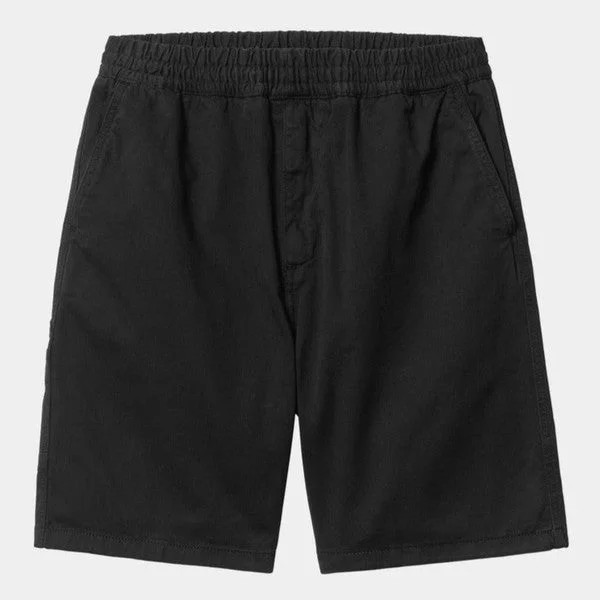 Carhartt WIP Flint Short Black Garment Dyed